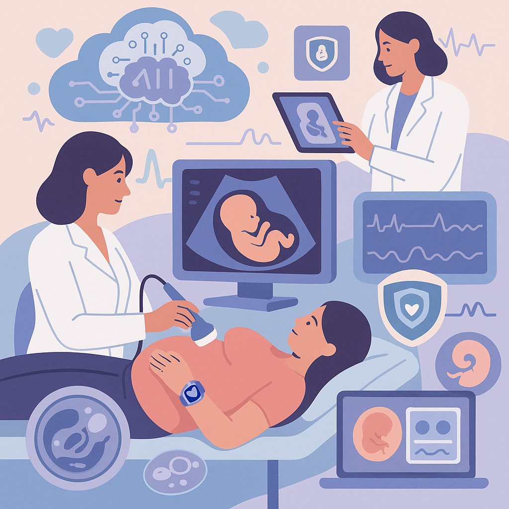 Kunstig intelligens revolutionerer graviditet og fødsel - fra fertilitetsbehandling til prænatal overvågning