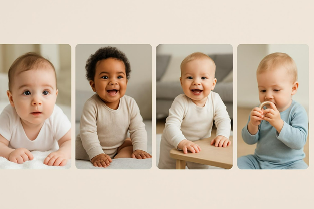 De vigtigste milepæle i dit barns første år
