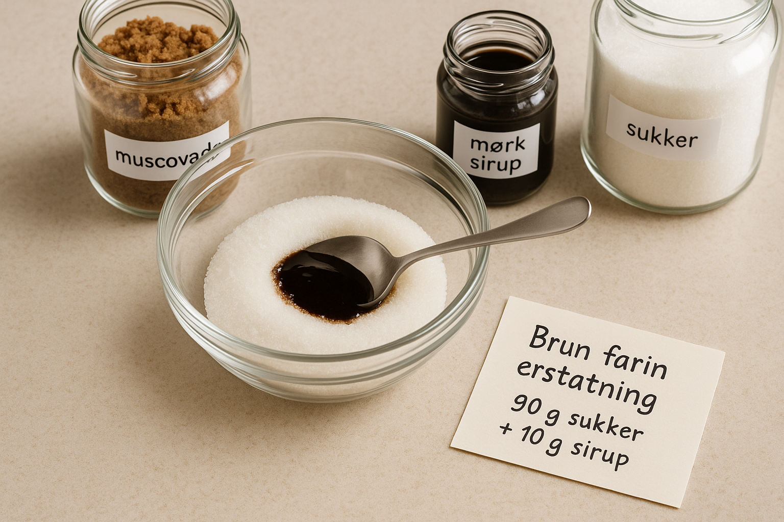 Brun farin erstatning - forskellige alternativer til brun farin i bagning