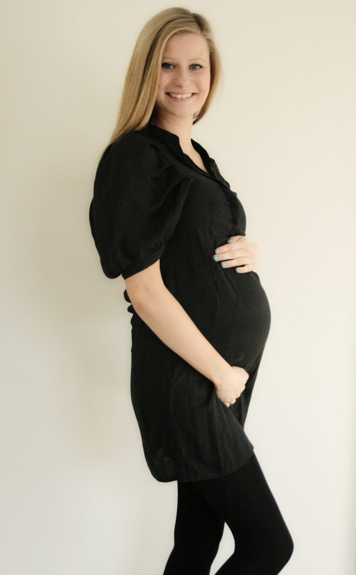 gravid mave uge 34
