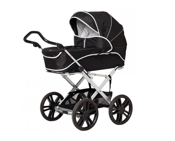 sort odder barnevogn zip