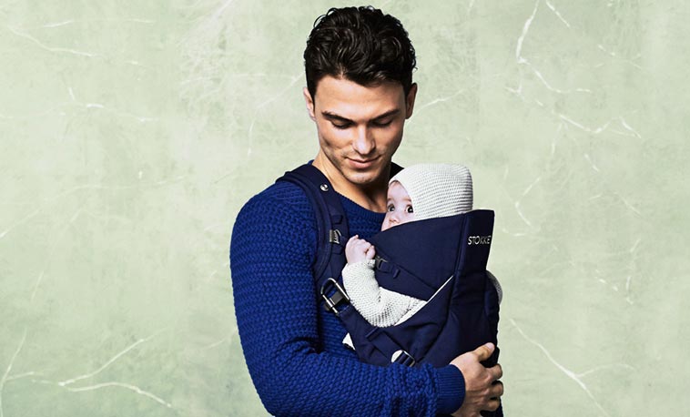 Bæresele med baby