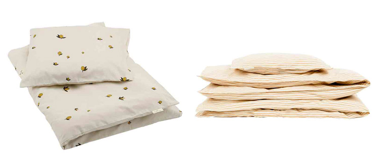 Sengetøj fra Konges Sløjd og Studio Feder