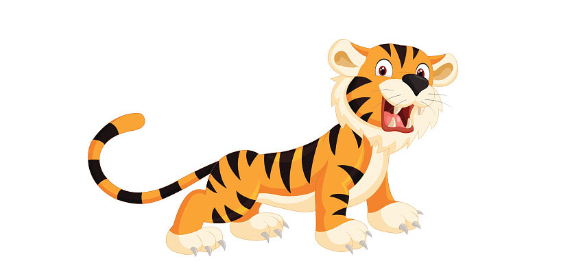 tegnet tiger